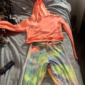 2 piece hoodie and legging